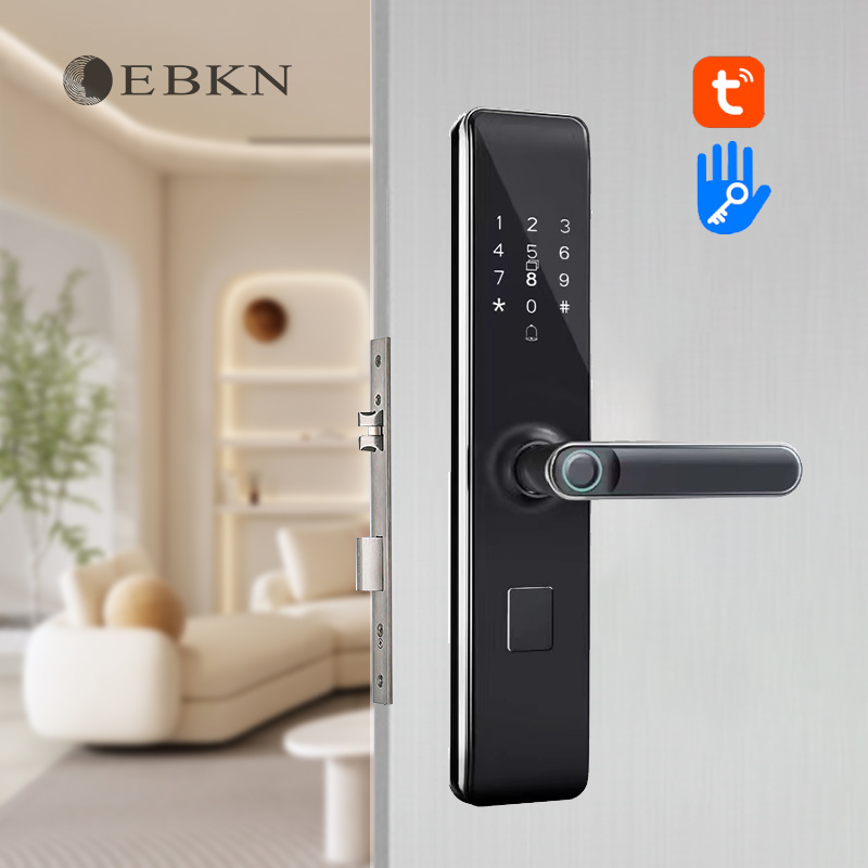 EBKN new design Cerraduras Inteligentes Con Wifi digital door lock waterproof smart door lock