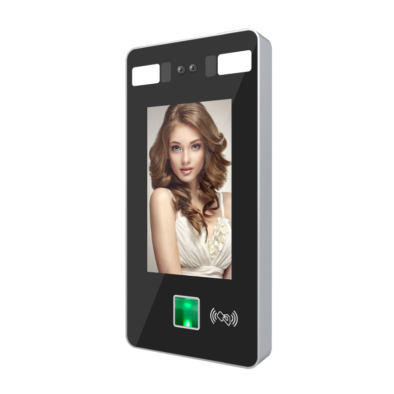 RFID Wifi Biometric AI Face Recognition Door Access Control With Swing Barrier Gate Turnstile