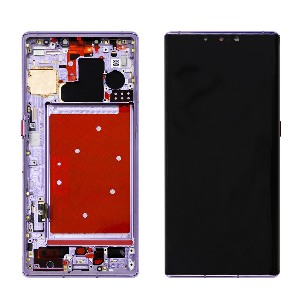 for huawei mate 30 pro 5g oled lcd replacement with frame for huawei mate 30 pro lcd screen