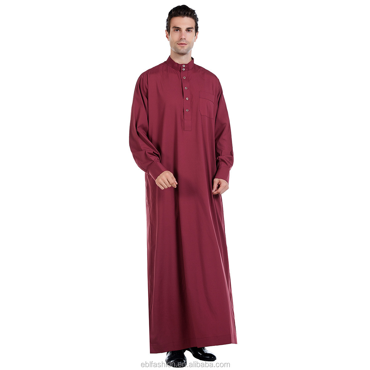 Yibaoli manufacturer hot sale Saudi Dubai muslim men clothing al aseel jubba  thobe qamis