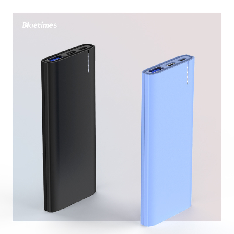 Bluetimes Popular High Quality Smallest 5000mAh Smart Portable Mini Power Bank For Mobile Phone