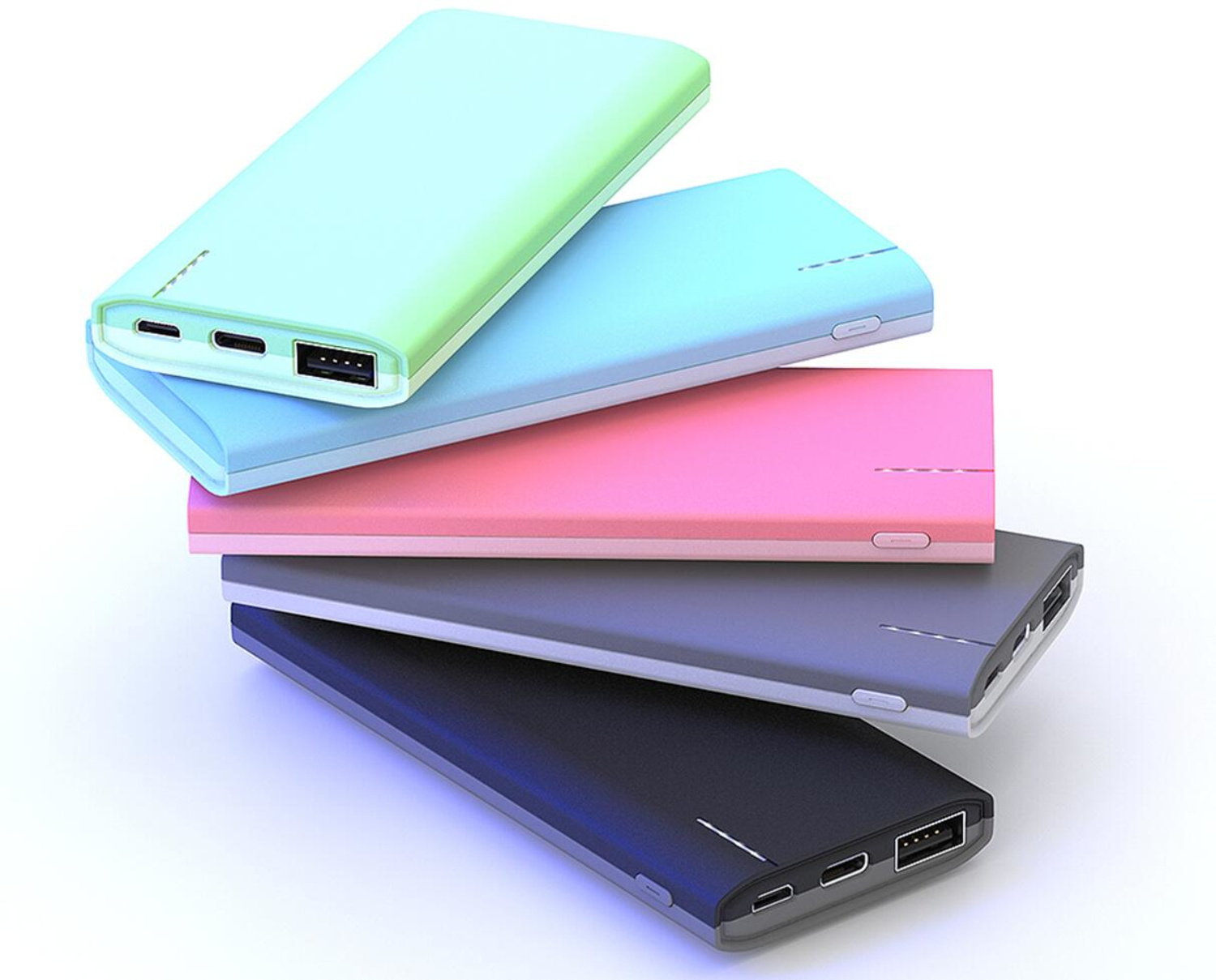 Bluetimes Popular High Quality Smallest 5000mAh Smart Portable Mini Power Bank For Mobile Phone