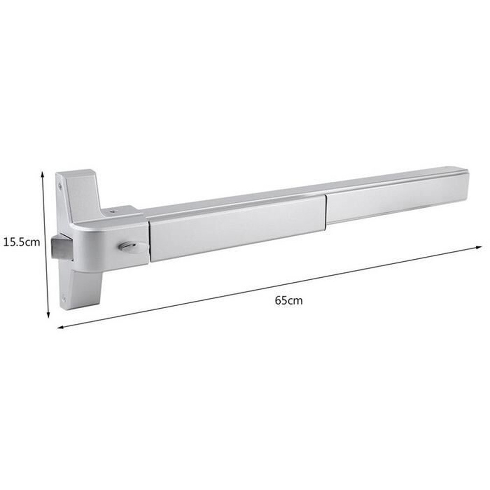 Hot Sale High Quality 650mm 800mm 1000mm Fire Escape Door Lock Push Bar anti Panic Exit Lock