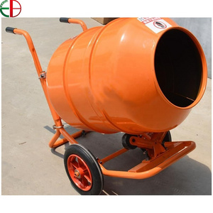 400L Small horizontal vertical electric concrete mortar machine cement feed mixer drum type electric