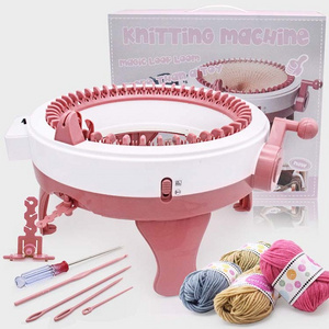 New Arrival Knitting Machines 48 Needles Crochet Accessories Circular Knitting Machine for Sale EB Customized Socks Machine