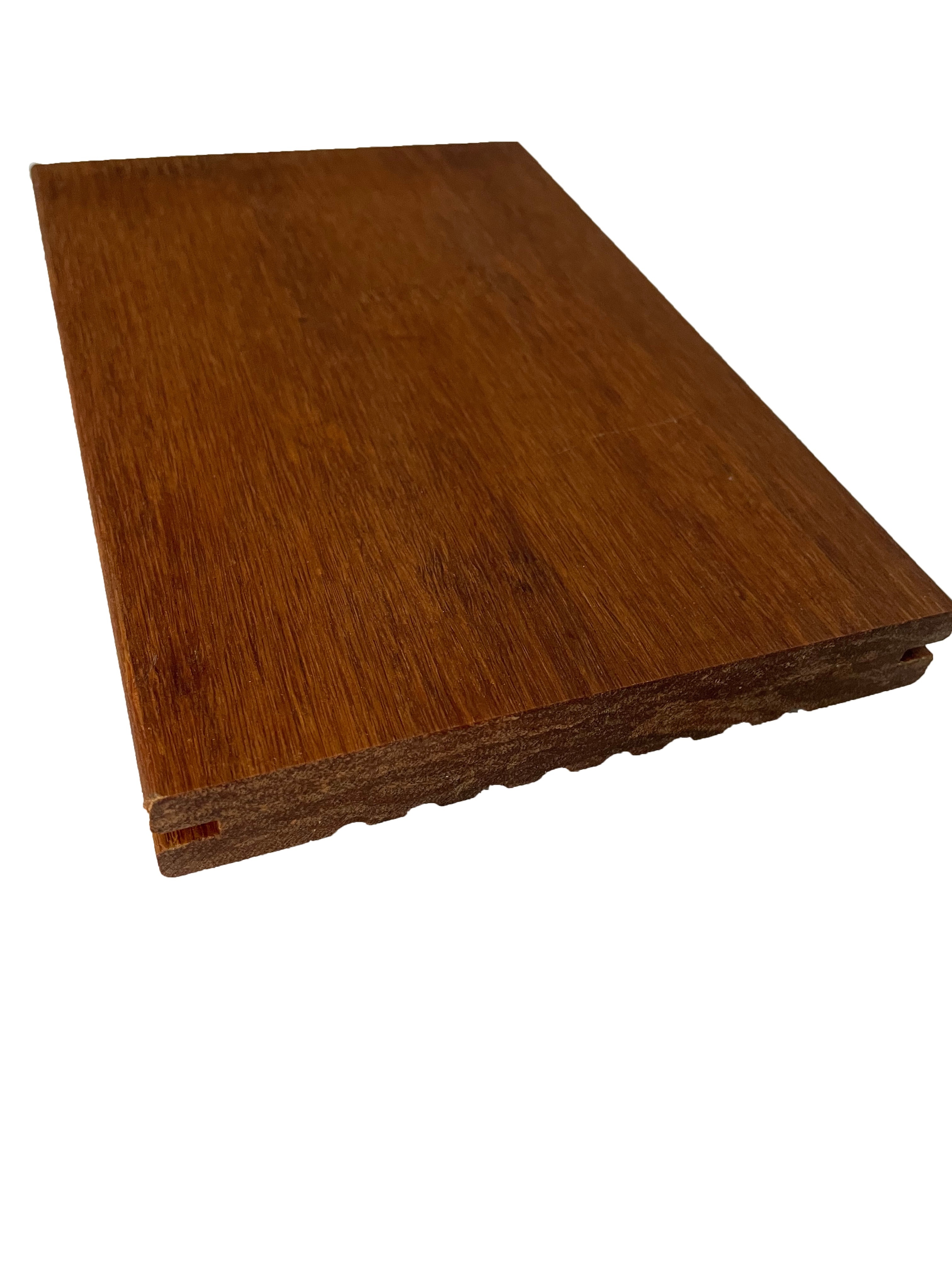 Pre oiled high traffic slip resistance dark charcoal moso bamboo solid exterior strand woven bamboo flooring tiles