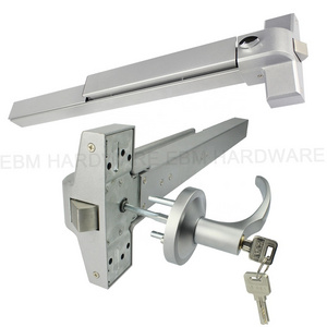 High Quality Emergency Anti Panic Exit Bar Device Escape Fire Door Lock Push Panic Bar Lock with Handle Lever Trim Lock