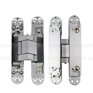 High Quality 3D Adjustable 180 degree Concealed And Hidden Door Hinge Wooden Door Heavy Duty 60kg 80kg Invisible Door Hinge