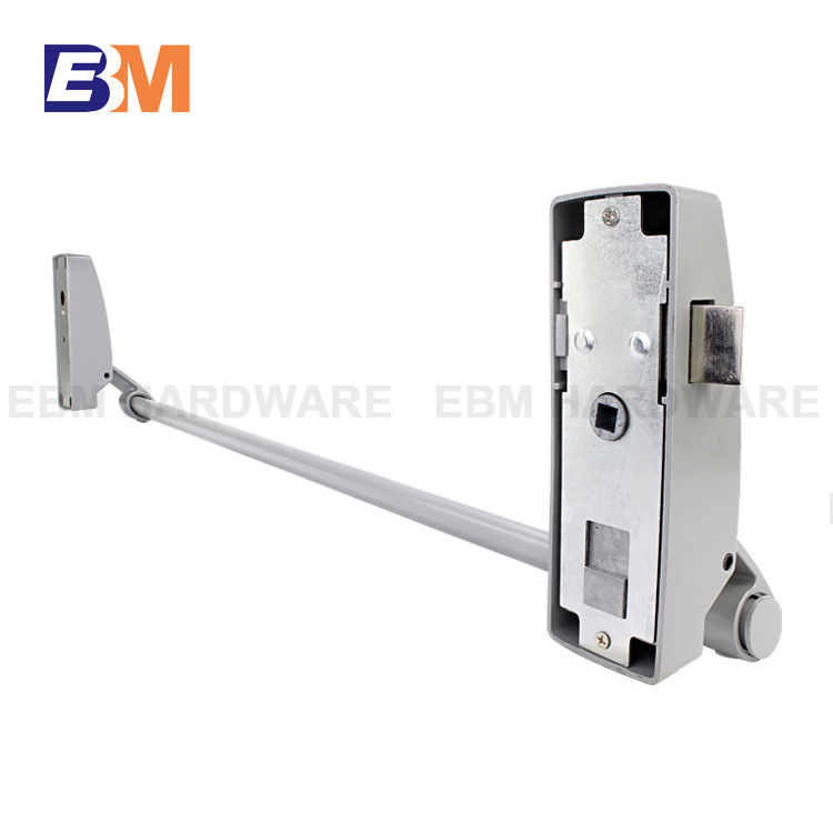 European India Emergency Panic Exit Device Press Anti Panic push Bar for Fire Door Single Push Rod Panic Door Lock