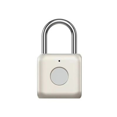 USB Digital Rechargeable Fingerprint Identification Smart Lock Keyless Security Fingerprint Padlock School bag Lock