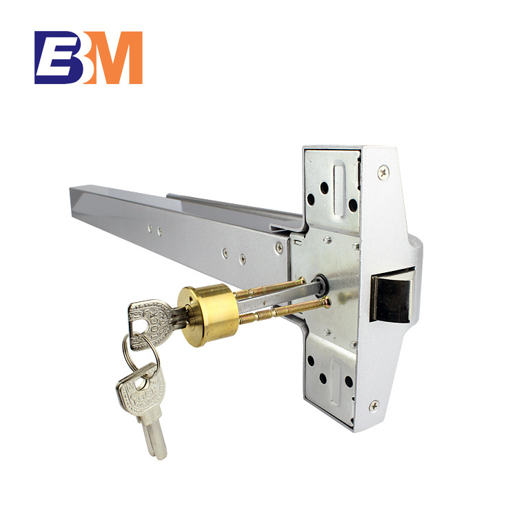 Escape door exit door fire door push bar panic exit device Iron paint push bar panic lock emergency anti panic bar