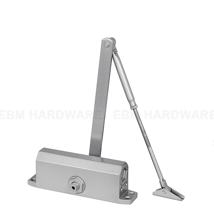 Light Duty Capacity Weight strong door closer Hydraulic Aluminum Alloy door closer for Wooden door