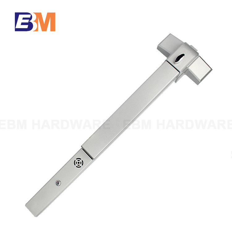 Fire Door Panic Exit Device Promotion Hardware Fitting Alarm Push Bar with Trim Handles Lever Panic Lock