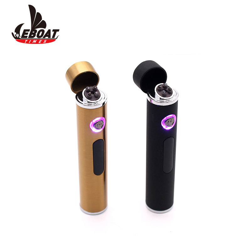 Innovative Flameless USB Plasma X WindProof Rechargeable Atomic Dual Arc Lighters