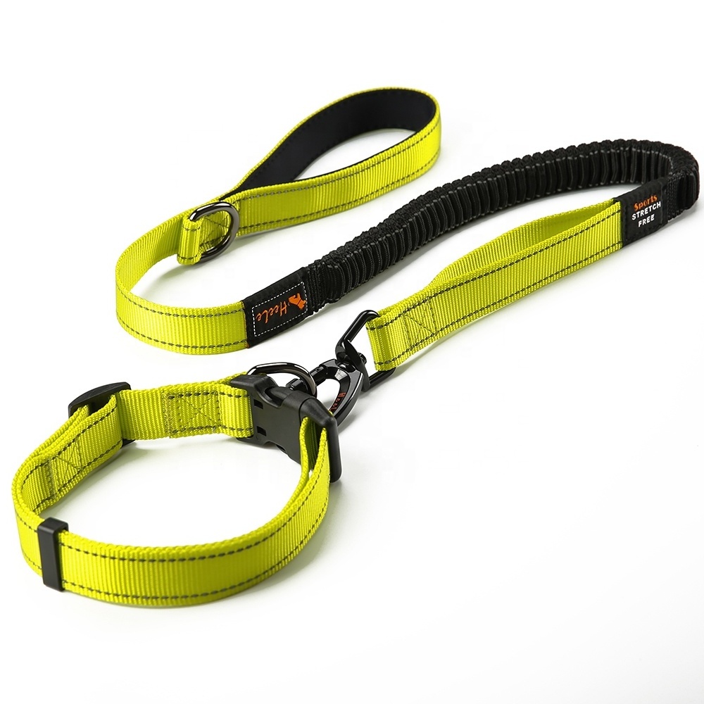 Custom   Accessories Reflective Tape Quick Release Buckle Dog Collars And Leash