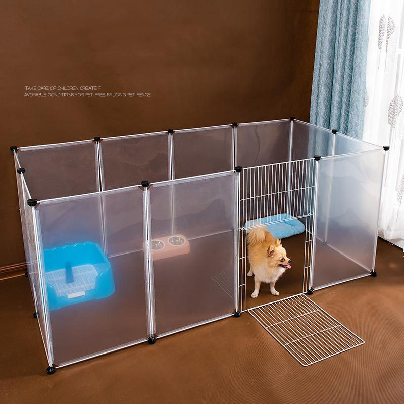 Folding pet playpen cats dog crate pet cages