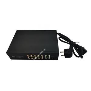 Gigabit 8 port unmanaged 48V PoE  waterproof outdoor poe Switch