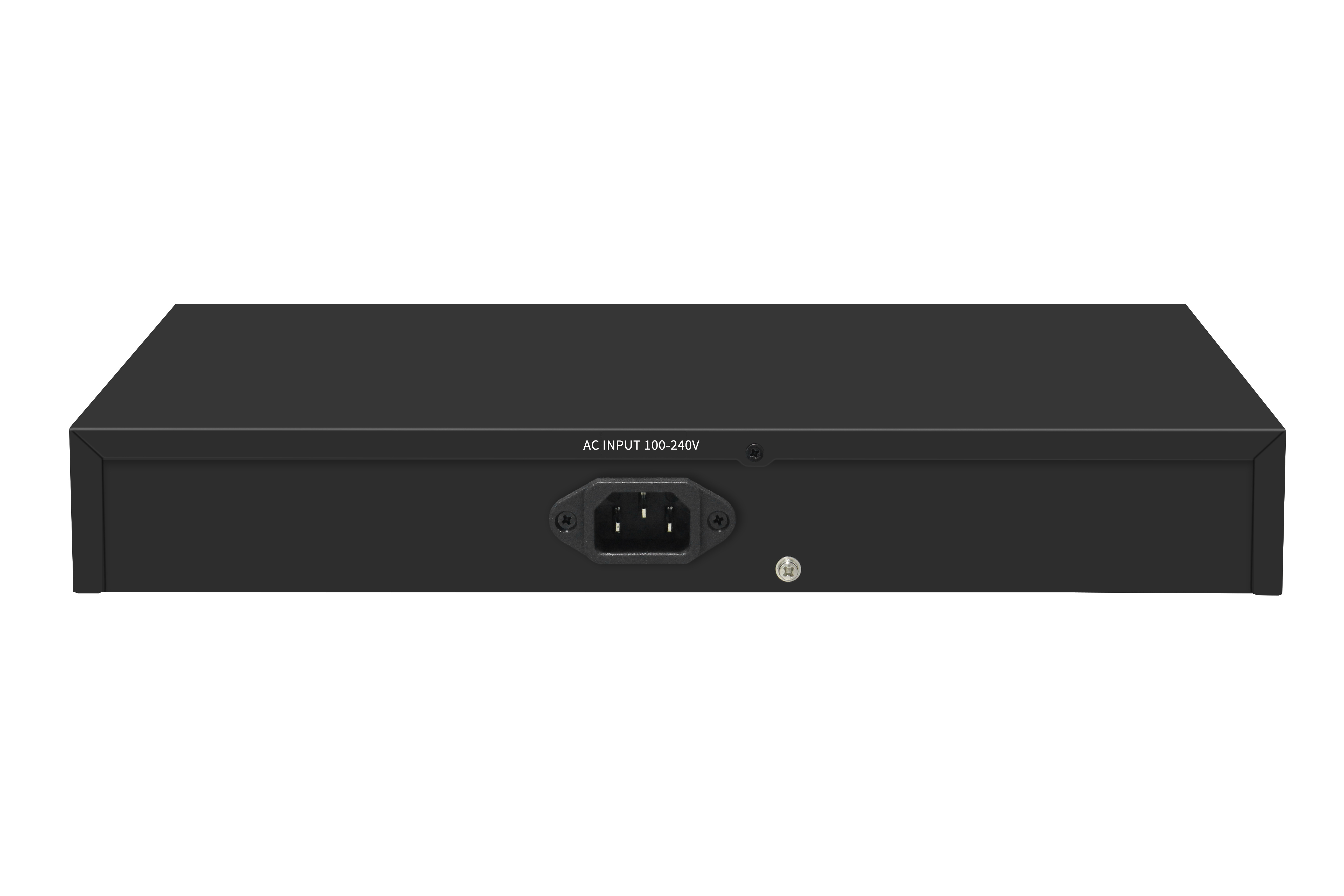 Desktop 1U Rack Mount 16 Ports Network Switch 200W Power Supply PoE Switch with 2 Gigabit Ethernet Uplink Ports