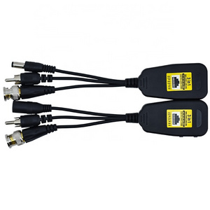 8MP HD BNC Video DC Power Balun  to RJ45 Connector HD-CVI/TVI/AHD Transceiver  build in surge protection hd balun