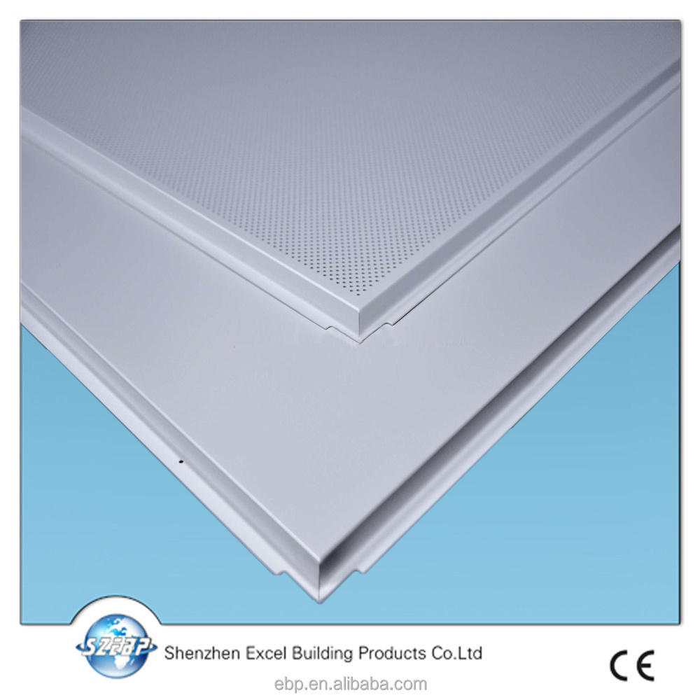 aluminum ceiling tiles clip in false ceiling panel metal spandrel