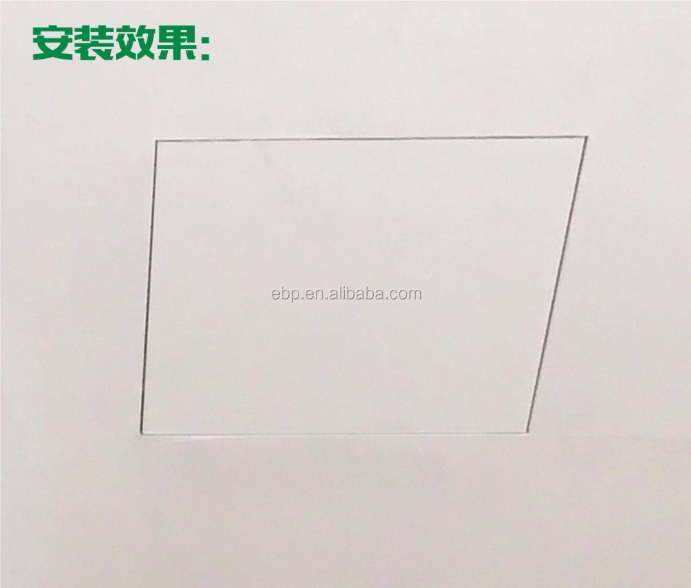 High quality frameless aluminum ceiling access panel 600x600