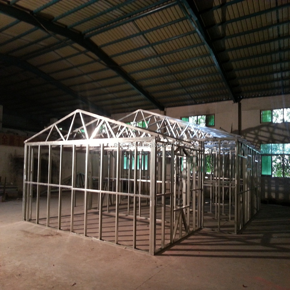 light gauge steel frame, drywall steel structure for partition area, gypsum board