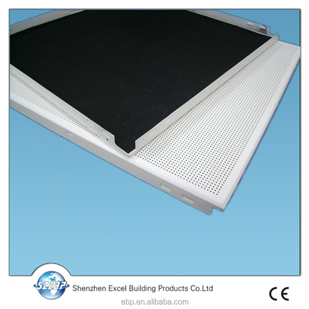 aluminum ceiling tiles clip in false ceiling panel metal spandrel