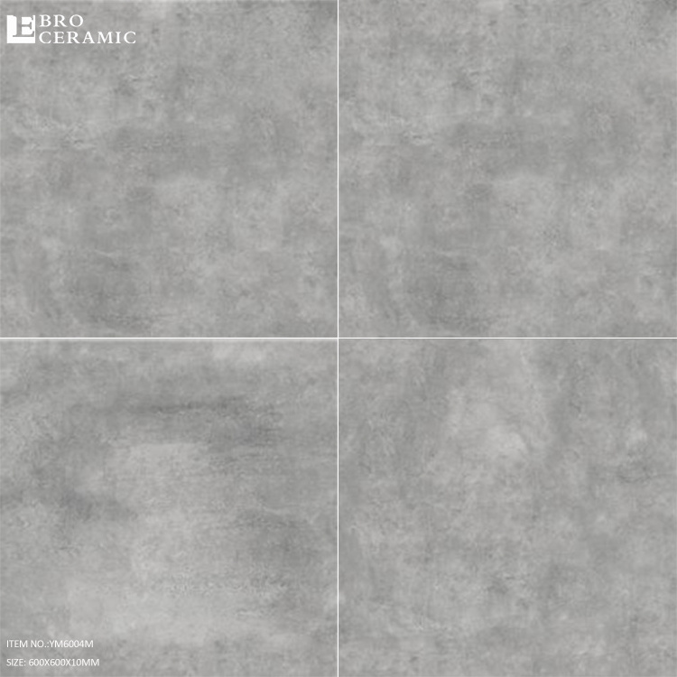 Ebro Ceramic rustic glazed concrete look porcelain house tiles floor and wall cheap cement tile