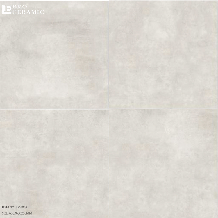 Ebro Ceramic rustic glazed concrete look porcelain house tiles floor and wall cheap cement tile