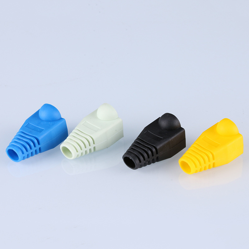 cat 6 cat 5e UTP STP RJ45 plug boot connector plug cover rubber Boots