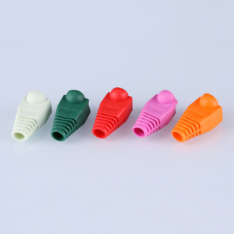 cat 6 cat 5e UTP STP RJ45 plug boot connector plug cover rubber Boots