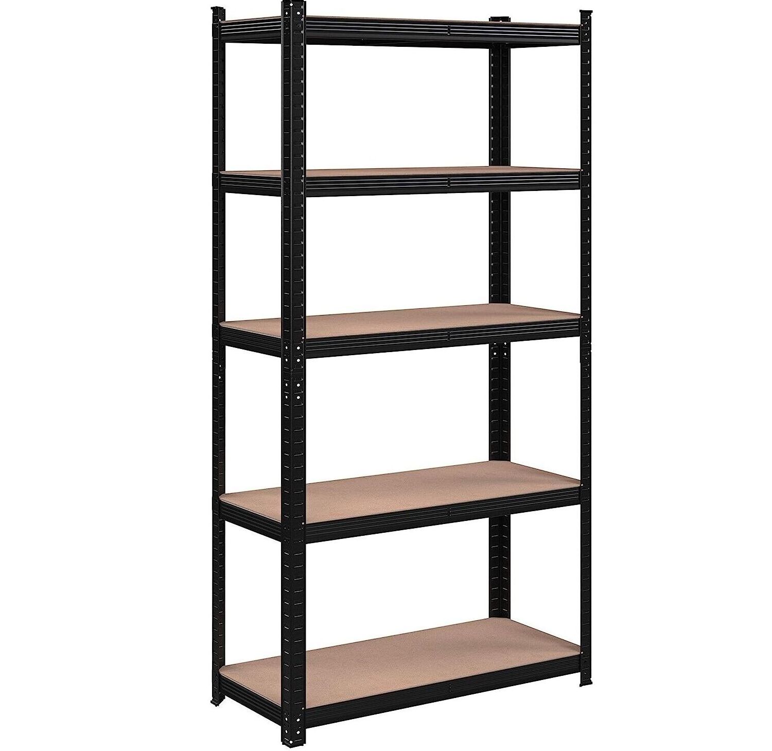 5 Tier Racking Heavy Duty Industrial Steel Garage Shelving Storage Shelves Boltless Shelf Rack Steel Unit