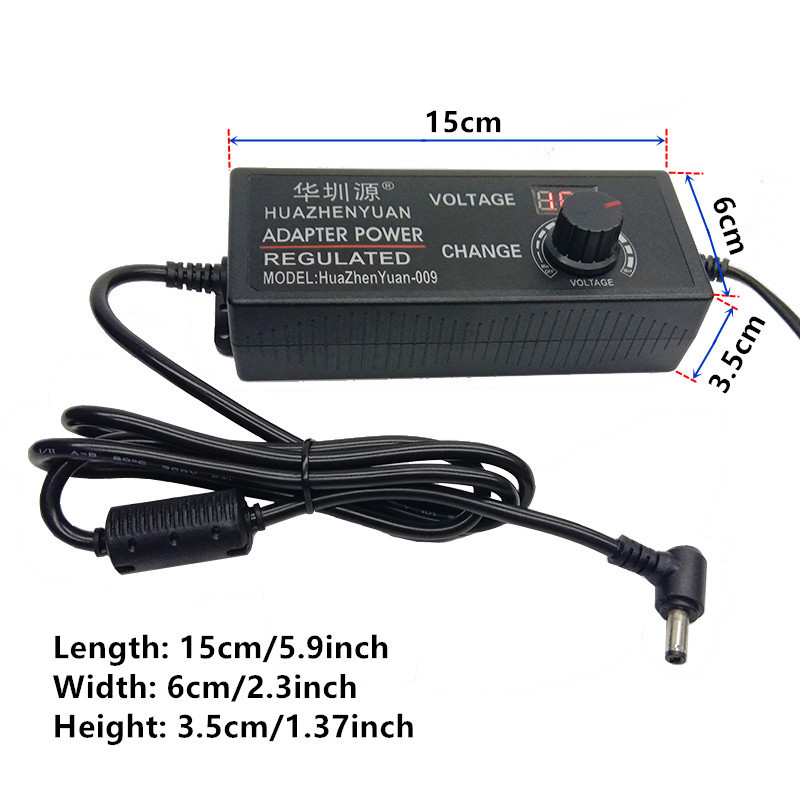 Adjustable AC to DC 3V 12V 9V 24V 36V 24 Volt Universal Power Adapter Voltage Regulated Supply 5A 10A 14V 15V 16V 18V 20V 22V