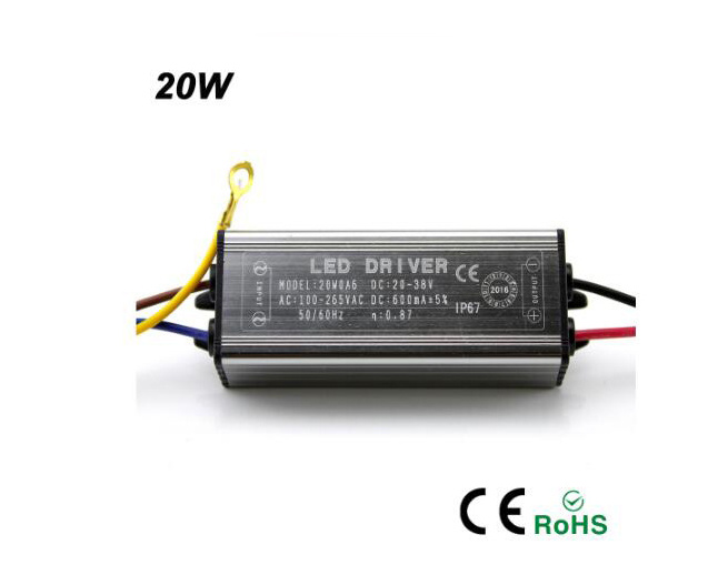 LED Driver 10W 20W 30W 50W Adapter Transformer AC100V-265V to DC 20-38V High Quality Switch Power Supply IP67 For Floodlight