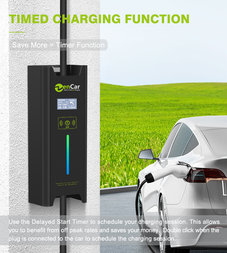 Zencar EVSE factory outlet 11kw ev charger type 2 16A 3 phase mobile electric car charger