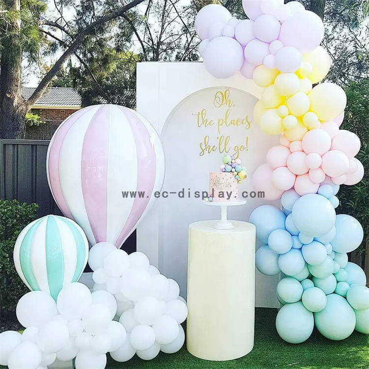 Hot air balloon prop inflatable hanging balloons for baby shower party/kids birthday/nursery/event/show/exhibition