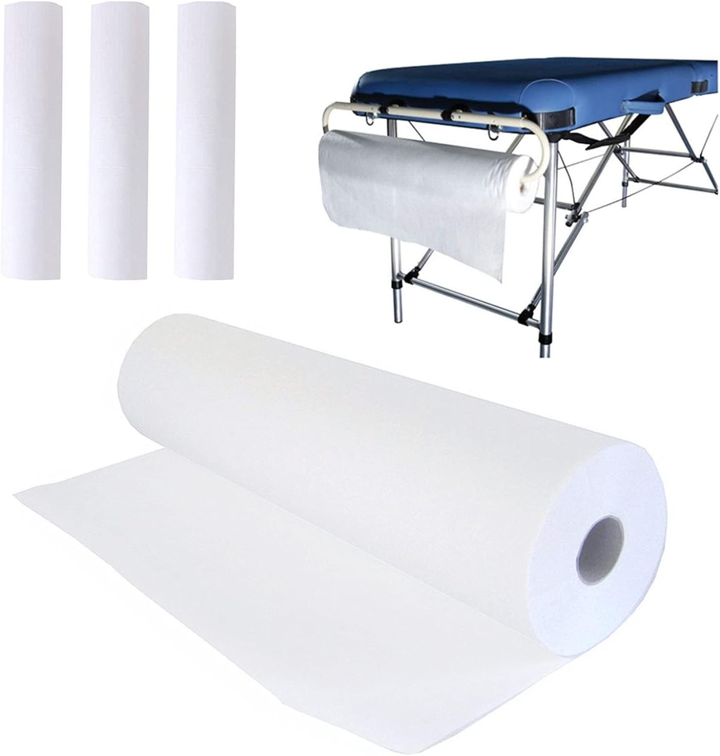 Disposable Paper Bed Sheets Waterproof Hair Salon Table Sheets Disposable Massage Hospital Paper Bed Roll  Disposable Sheet Roll