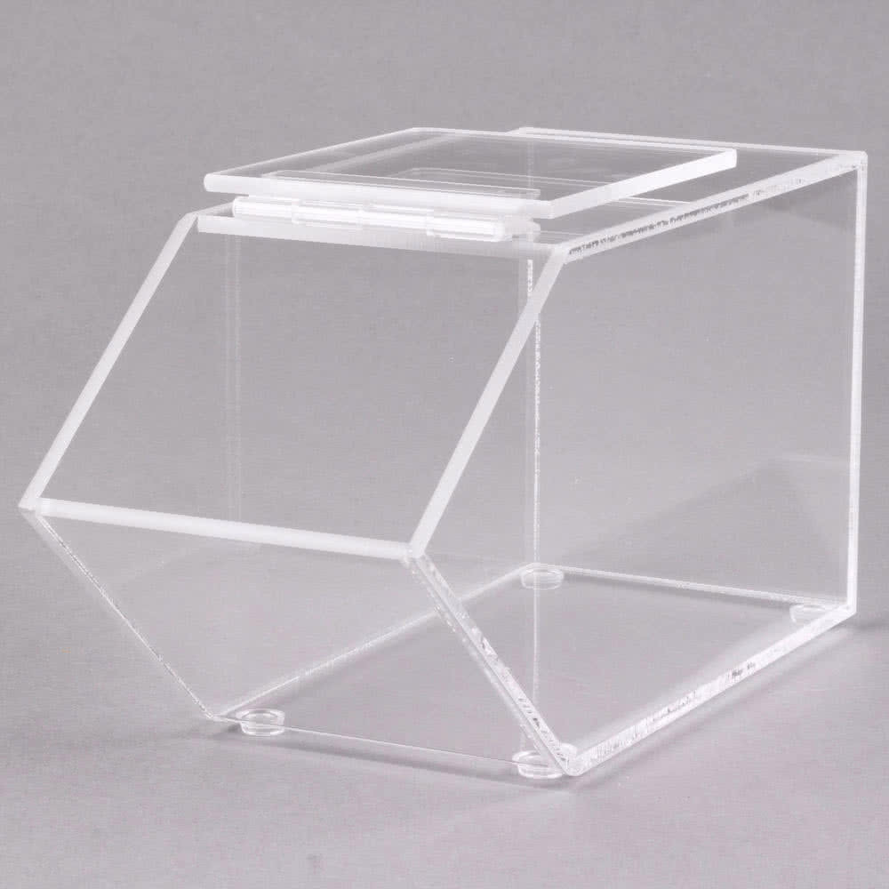 wholesale Clear acrylic supermarket candy dispenser box