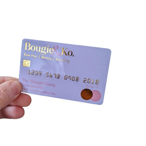 High Quality Pvc Business Card Visa Credit Card Size Business Card with Embossed Number