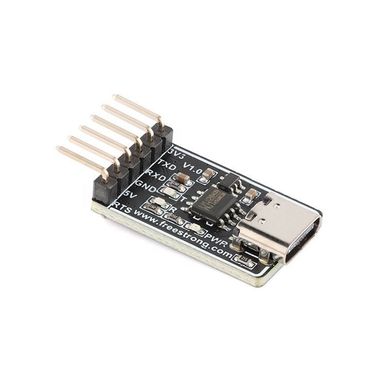 USB to TTL UART Serial Port Module Type-C Interface CH340 CH340NC Chip Integration 5V to 3.3V FS-UTTL-340NC