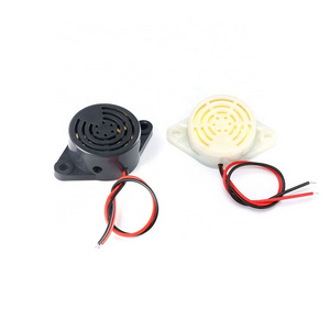 High Decibel Black White DC3-24V Continuous Sound Alarm Buzzer Horn Active Buzzer SFM-27