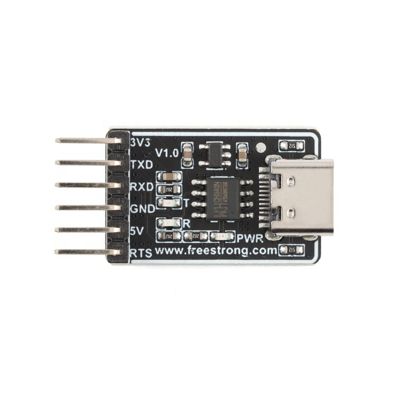 USB to TTL UART Serial Port Module Type-C Interface CH340 CH340NC Chip Integration 5V to 3.3V FS-UTTL-340NC