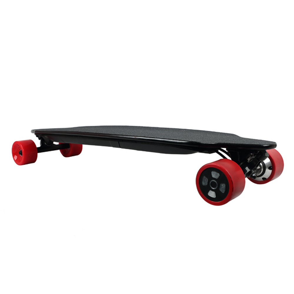 Best Electric Skateboard 2019 For Sale 4 Wheel Longboard Skateboard Decks Cheap Price 600W*2 Hub Motor For Adult