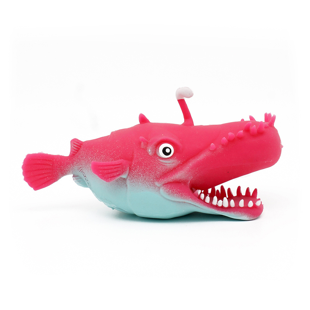 Custom soft squishy toys squeeze sea animal Whale Shark Dolphin Fish Jellyfish Octopus Fidget Soft Squeeze Toys