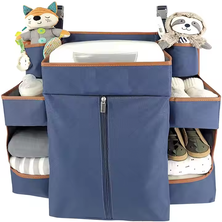 baby bed diaper hanging storage bag crib organizer baby diaper bag insert nursery hanging organizer and baby diaper caddy