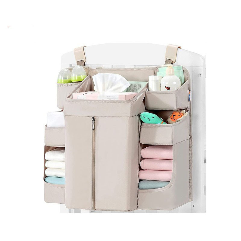 baby bed diaper hanging storage bag crib organizer baby diaper bag insert nursery hanging organizer and baby diaper caddy