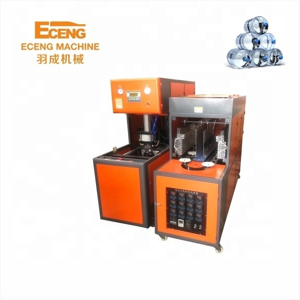 Manual 10 Liter Semi Automatic PET Bottle Blowing Machine Plastic Water Bottles Manufacturing Machines High Quality