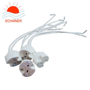 MR16 Ceramic Lamp Holder GU5.3 Socket Connector