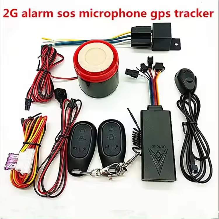 Car Gps Tracker Motorcycle GPS Tracker SOS Alarm With Key and Loudspeaker