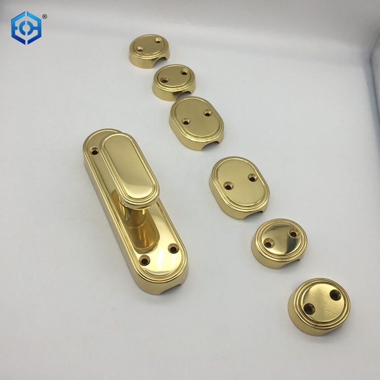 Golden Solid Brass Cremone Bolts Lock for Window And Door